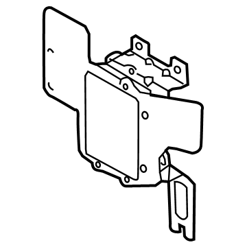 Hyundai 99140-GI100 UNIT ASSY-REAR CORNER RADAR, LH