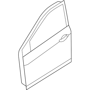 Hyundai 76003-A5000 Panel Assembly-Front Door, LH