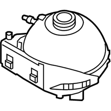 BMW 17-13-7-642-158 Coolant Reservoir