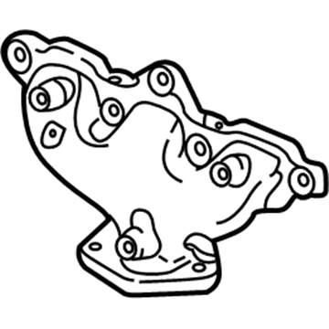 Honda 18000-P8E-A00 Manifold Assembly, Front Exhuast