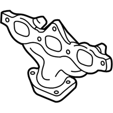 Honda 18010-P8E-A00 Manifold Assembly, Rear Exhuast