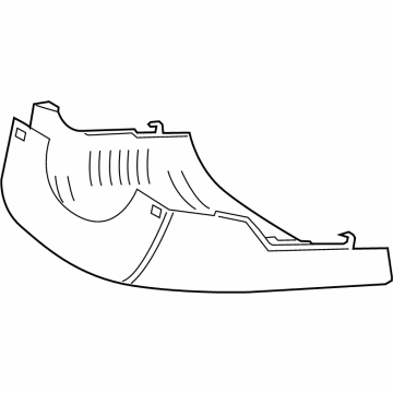 Ford LB5Z-3530-AA Lower Column Cover