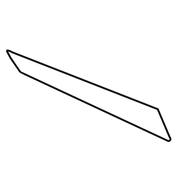 Hyundai 86363-3L000 Black Tape-Front Door Frame Rear ORT