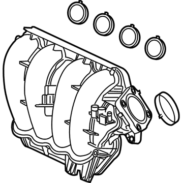 Honda 17100-R40-A00 Manifold, Intake