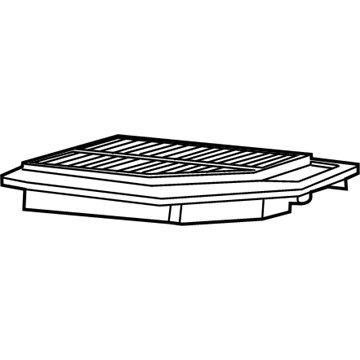 Honda 17220-5J6-A10 Element Assembly, Air Cleaner