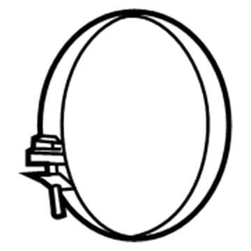 Acura 17315-5J6-A01 Clamp, Air Flow (92)
