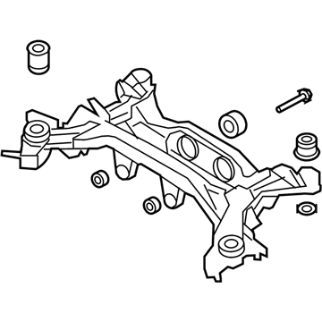 Hyundai 55400-2B050 Crossmember Complete