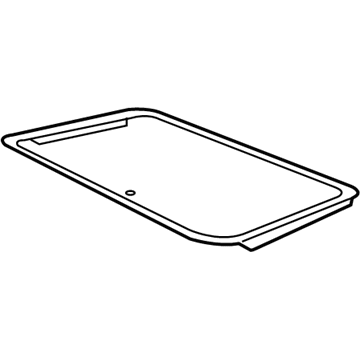Ford XL2Z-78500A18-AA Glass Panel