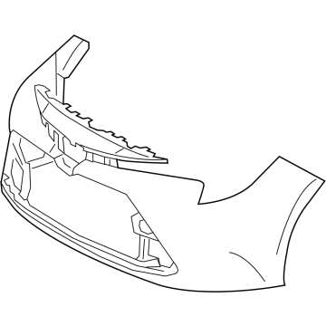 Toyota 52119-12998 Bumper Cover