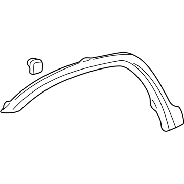 Honda 74165-S9A-010 Protector, L. FR. Wheel Arch