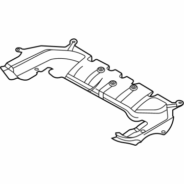 BMW 51-75-7-463-446 ENGINE ENCAPSULATION, FRONT