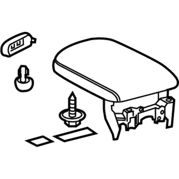 Lexus 58906-78011-C2 Door Sub-Assembly, Console