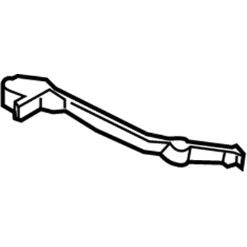BMW 41-21-8-057-138 Shaped Part, Wheel Arch, Outer