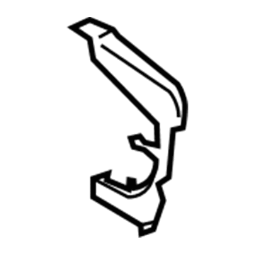 BMW 41-21-7-264-069 Shaped Part, B-Pillar, Front Outer Left