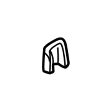 Hyundai 88567-38000-LT Cover-Front Seat Mounting Rear Inner LH