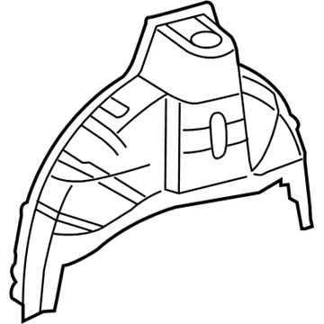 Lexus 61607-33060 Panel, Quarter Wheel House, Inner RH