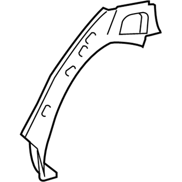 Lexus 61631-33080 Panel, Quarter Wheel House, Outer RH