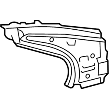 Lexus 61731-33120 Panel, Roof Side, Inner RH