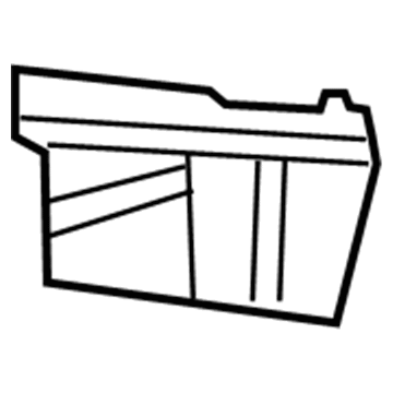 Lexus 61735-33090 Panel, Roof Side, Inner Rear RH