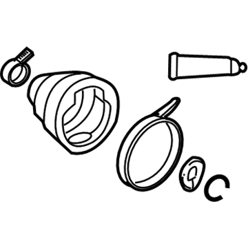 Toyota 04438-12A01 Inner Boot