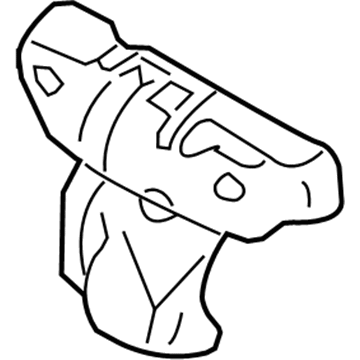 Nissan 16590-JA10A Cover-Exhaust Manifold