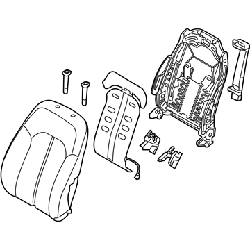 Hyundai 88400-C2000-SMH Back Assembly-Front Seat Passenger