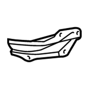 Lexus 55137-76010 Brace, Dash To Frame