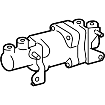 Lexus 49081-60010 Cylinder Sub-Assy, Suspension Control, Center