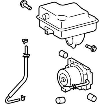 Lexus 48910-60033 PUMP & MOTOR ASSY, H