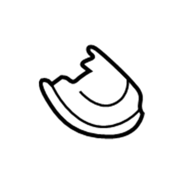 Hyundai 89855-29000 Cover-Child Rest Hook Holder