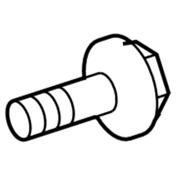 Toyota 93567-A5014 Emblem Screw