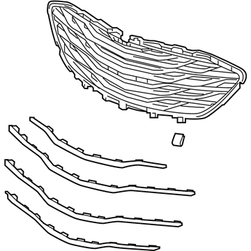 GM 84338683 Lower Grille