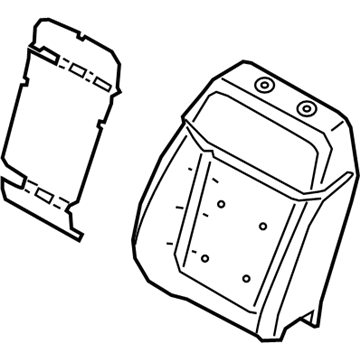 Ford KB3Z-2164800-C PAD - SEAT BACK