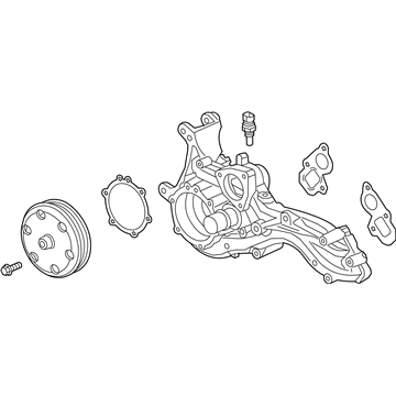 GM 12685731 Water Pump Assembly