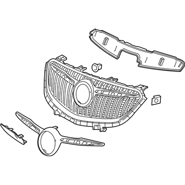 GM 84387502 Grille Assembly