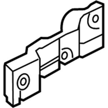 Kia 833942T000 Pad-Rear Door Impact, RH