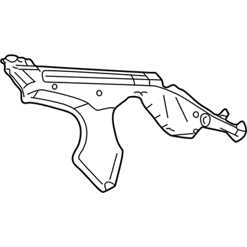 BMW 41-21-8-205-609 Column C Exterior, Left