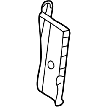 BMW 41-14-8-209-471 Covering Plate Left