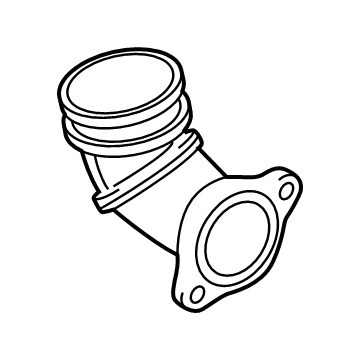 Toyota 17274-18010 ELBOW, COMPRESSOR IN