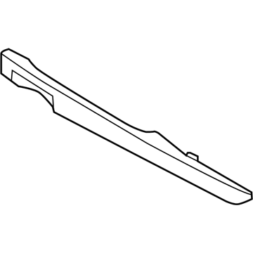 BMW 51-42-7-318-107 Trim, Door, Varieg.Poplar Wood, Rear Left