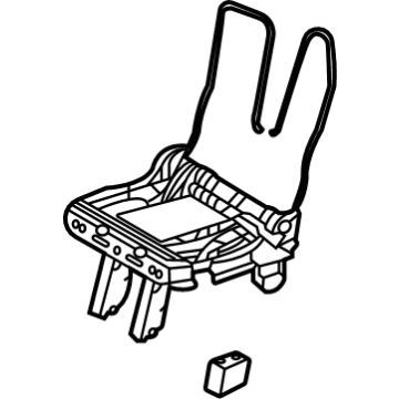 Kia 89A21R0061OFB FRAME ASSY-3RD SEAT