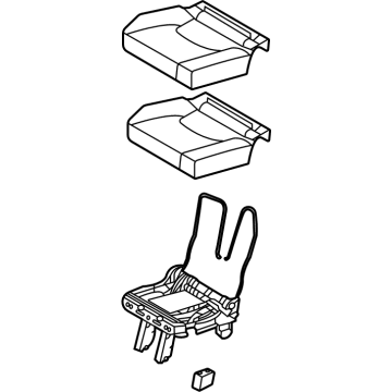 Kia 89A20R0061KQ5 CUSHION ASSY-3RD SEA