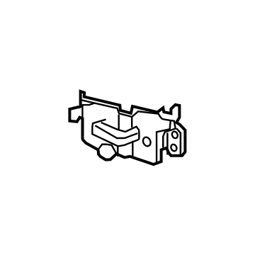 Mopar 68237953AF Hood Latch