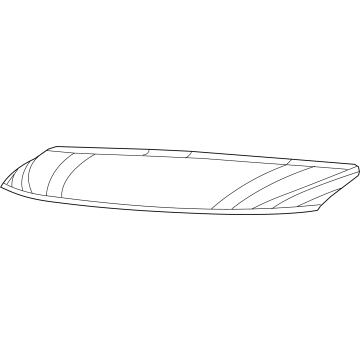 Mopar 68185639AC Hood Panel