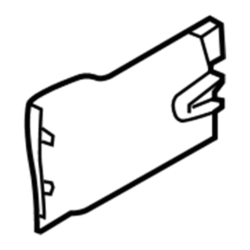 Kia 846142P000VA Cover-Console Side L