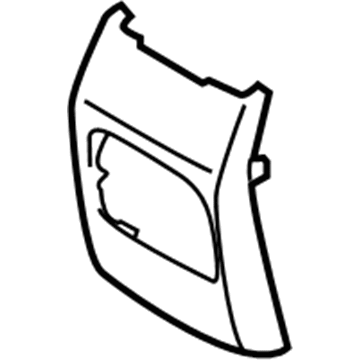 Kia 846412P000VA Cover-Console, Rear