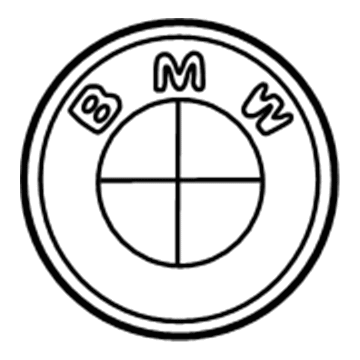 BMW 51-14-8-132-375 Emblem Replacement