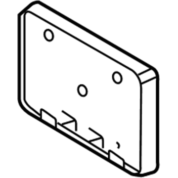 Toyota 52114-06090 License Panel