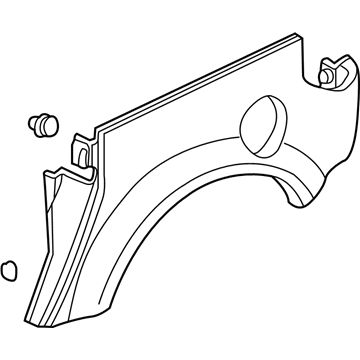 Honda 74410-SCV-A31ZZ Clddng Assy R RR