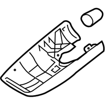 Lexus 86466-48042 Cover, Forward Recognition